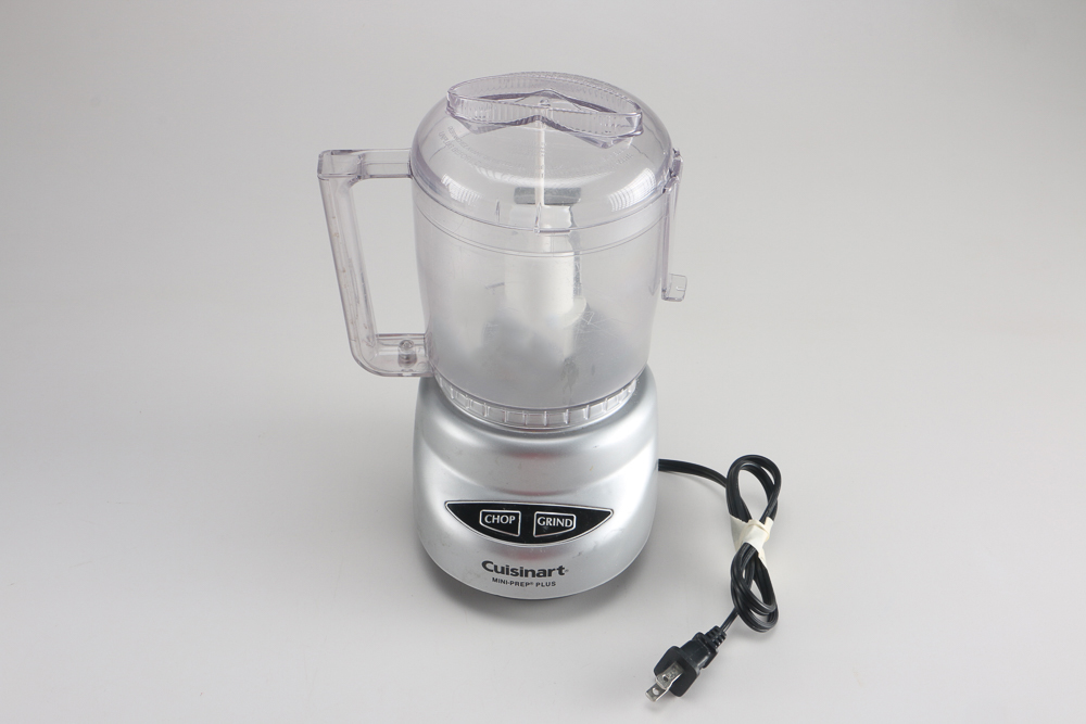 Braun Turbo Immersion Blender and Cuisinart Mini Prep Plus EBTH